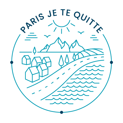 Le logo du site internet "Paris Je te quitte"