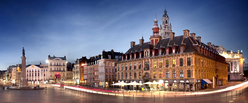 Beffroi et grand place de Lille